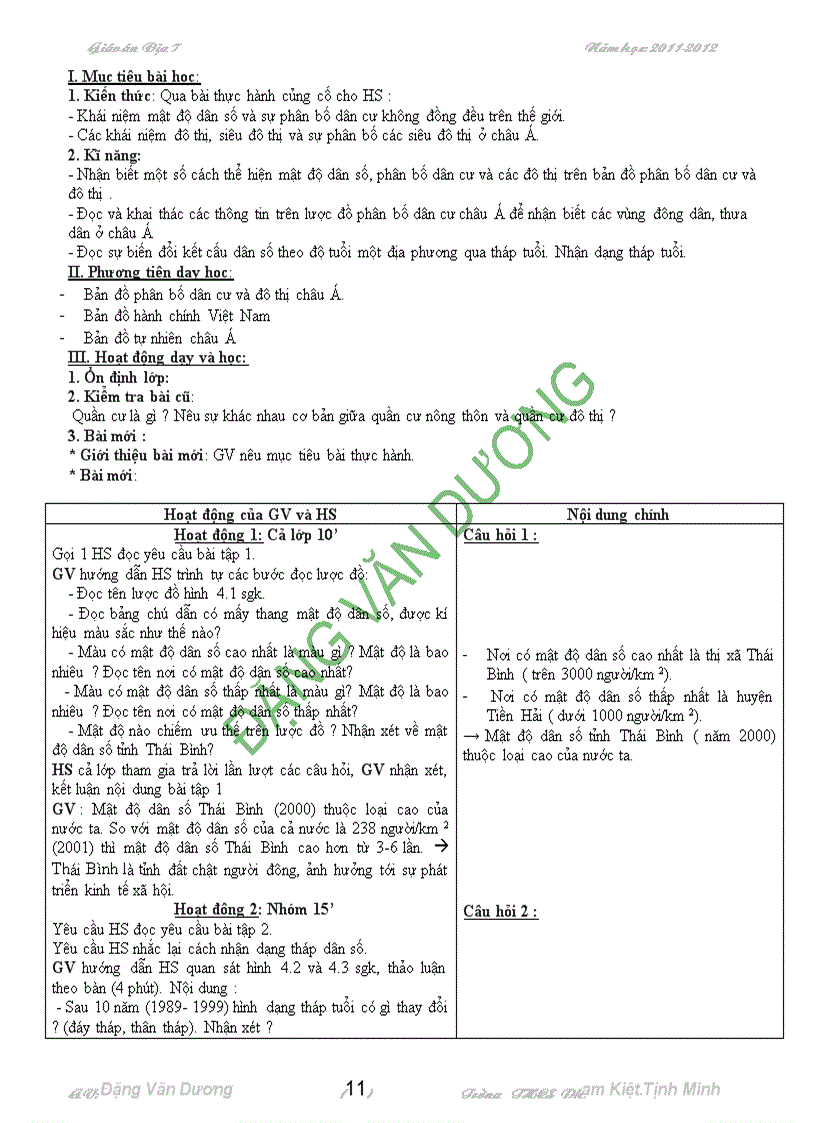 image for page Giao an địa li 7