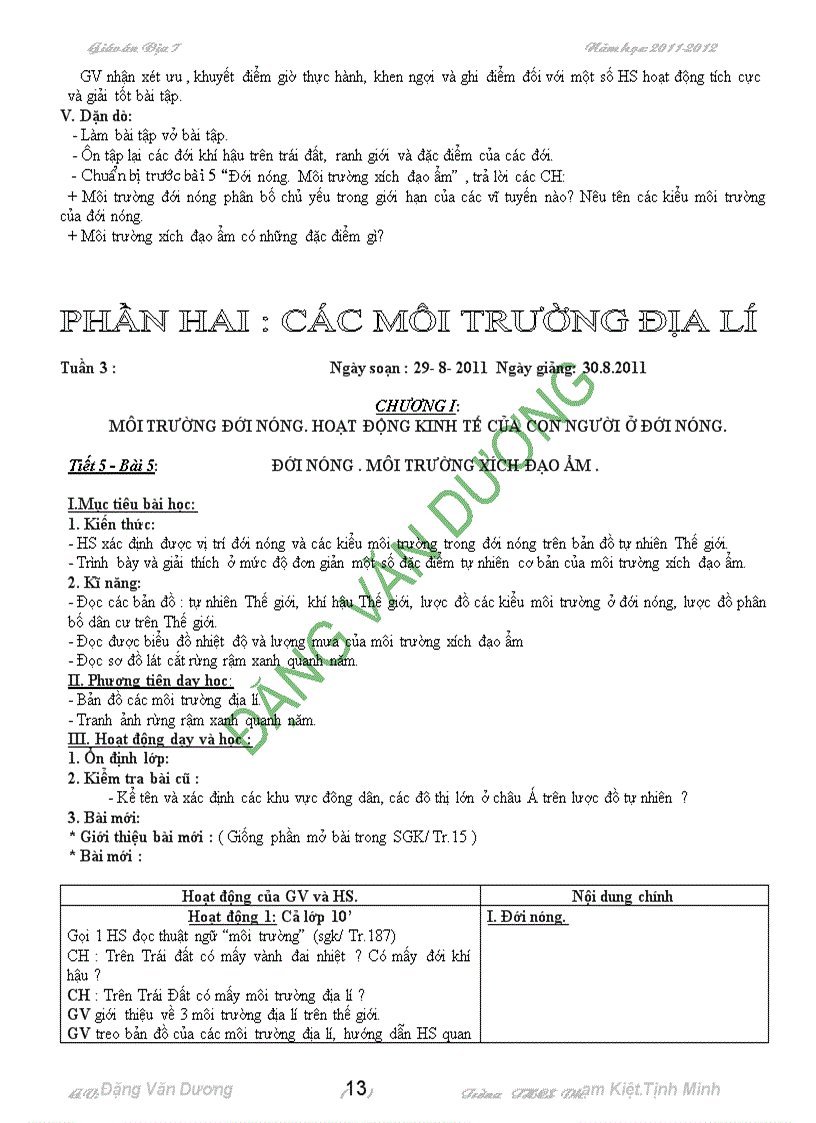 image for page Giao an địa li 7