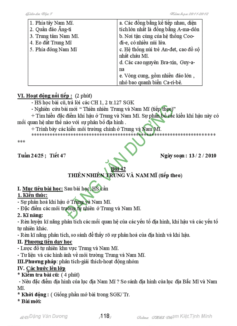 image for page Giao an địa li 7