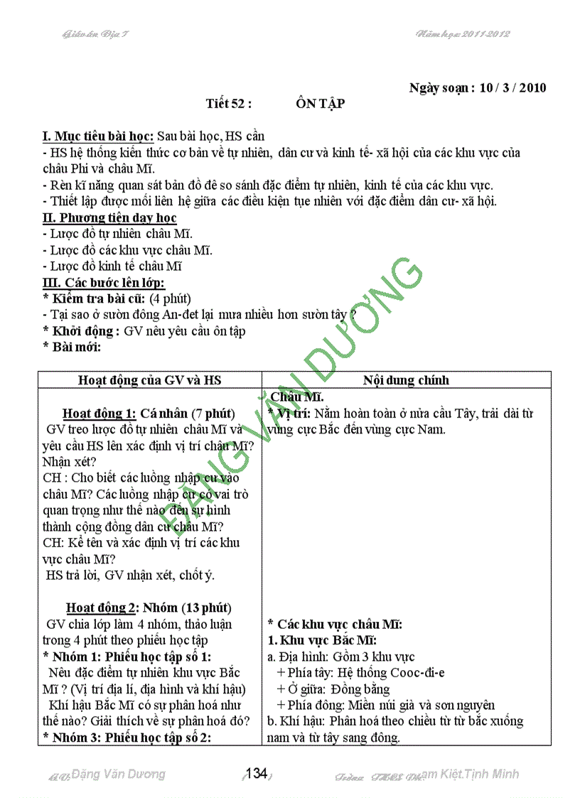 image for page Giao an địa li 7