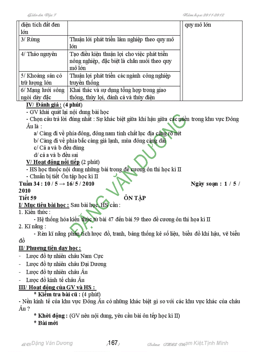 image for page Giao an địa li 7