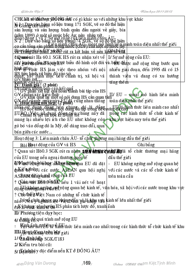 image for page Giao an địa li 7