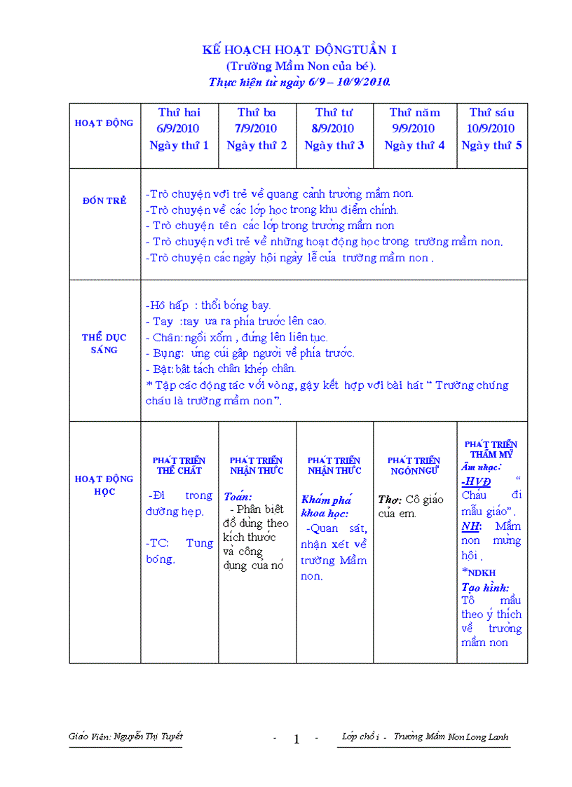 image for page Giao án chủ diem trường mầm non 1