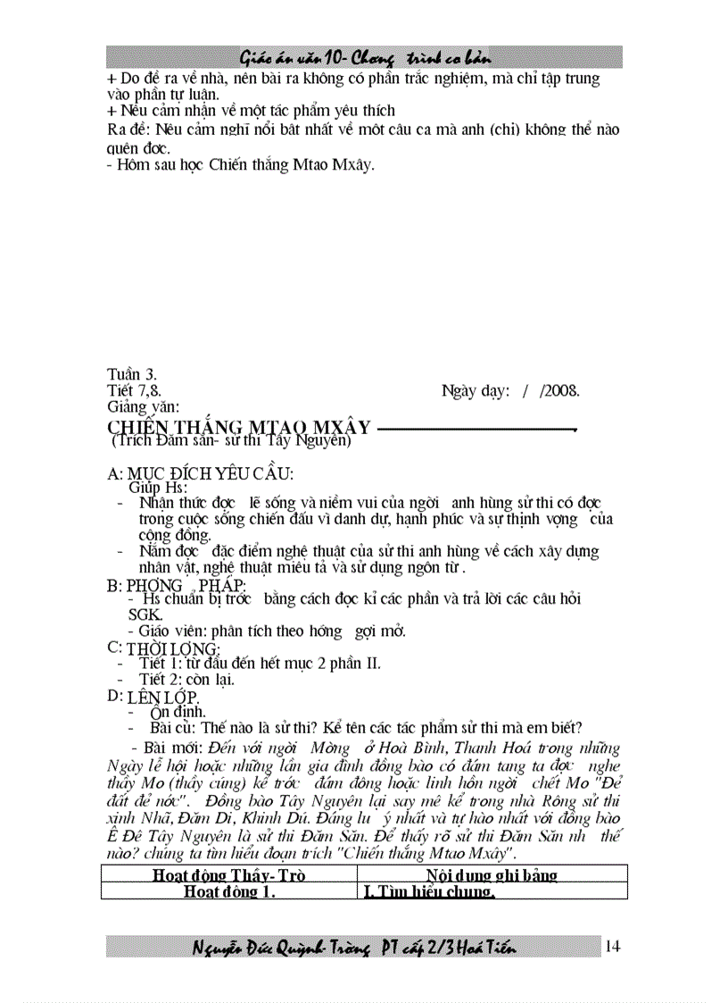 image for page Giáo an 10 chương trình cơ bản