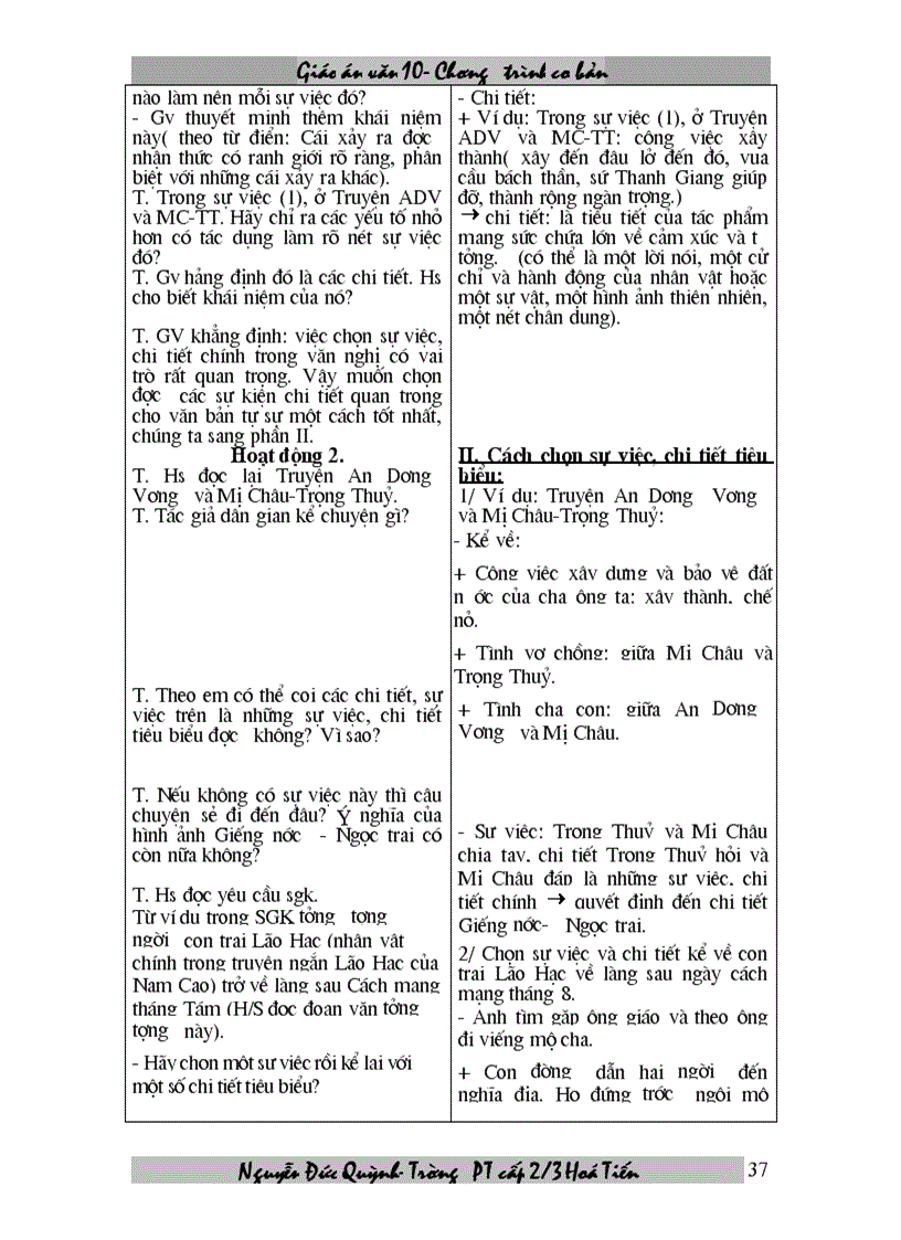 image for page Giáo an 10 chương trình cơ bản