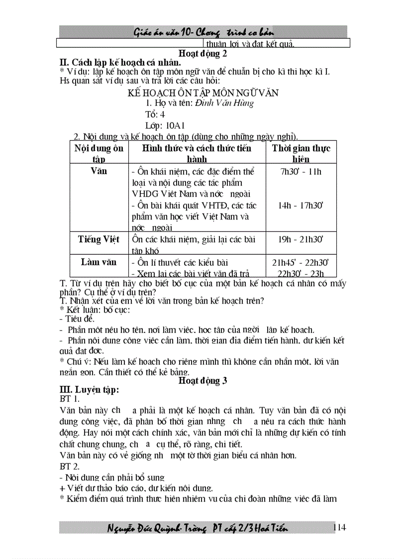 image for page Giáo an 10 chương trình cơ bản