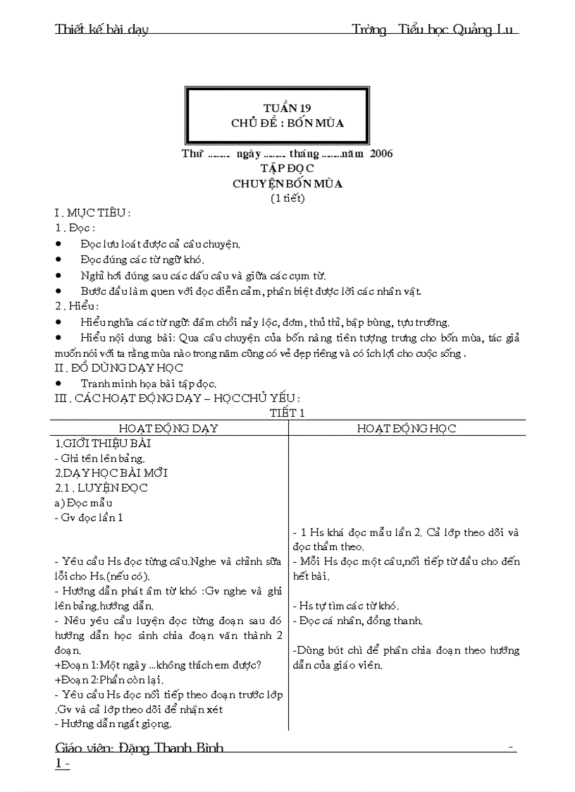 image for page Giáo án 2 học kỳ II đã hoàn chỉnh