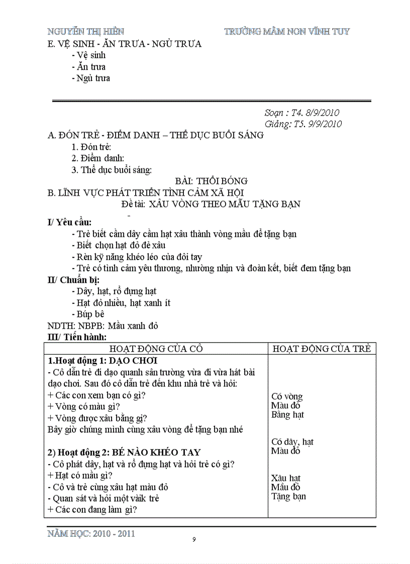 image for page Giáo án 24 36 tháng tuổi Chuẩn