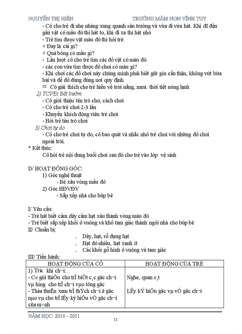 image for page Giáo án 24 36 tháng tuổi Chuẩn