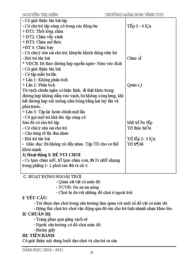 image for page Giáo án 24 36 tháng tuổi Chuẩn