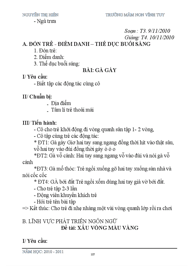 image for page Giáo án 24 36 tháng tuổi Chuẩn
