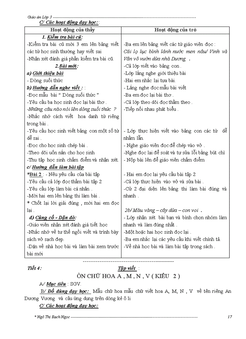 image for page Giáo án 3 Tuần 34