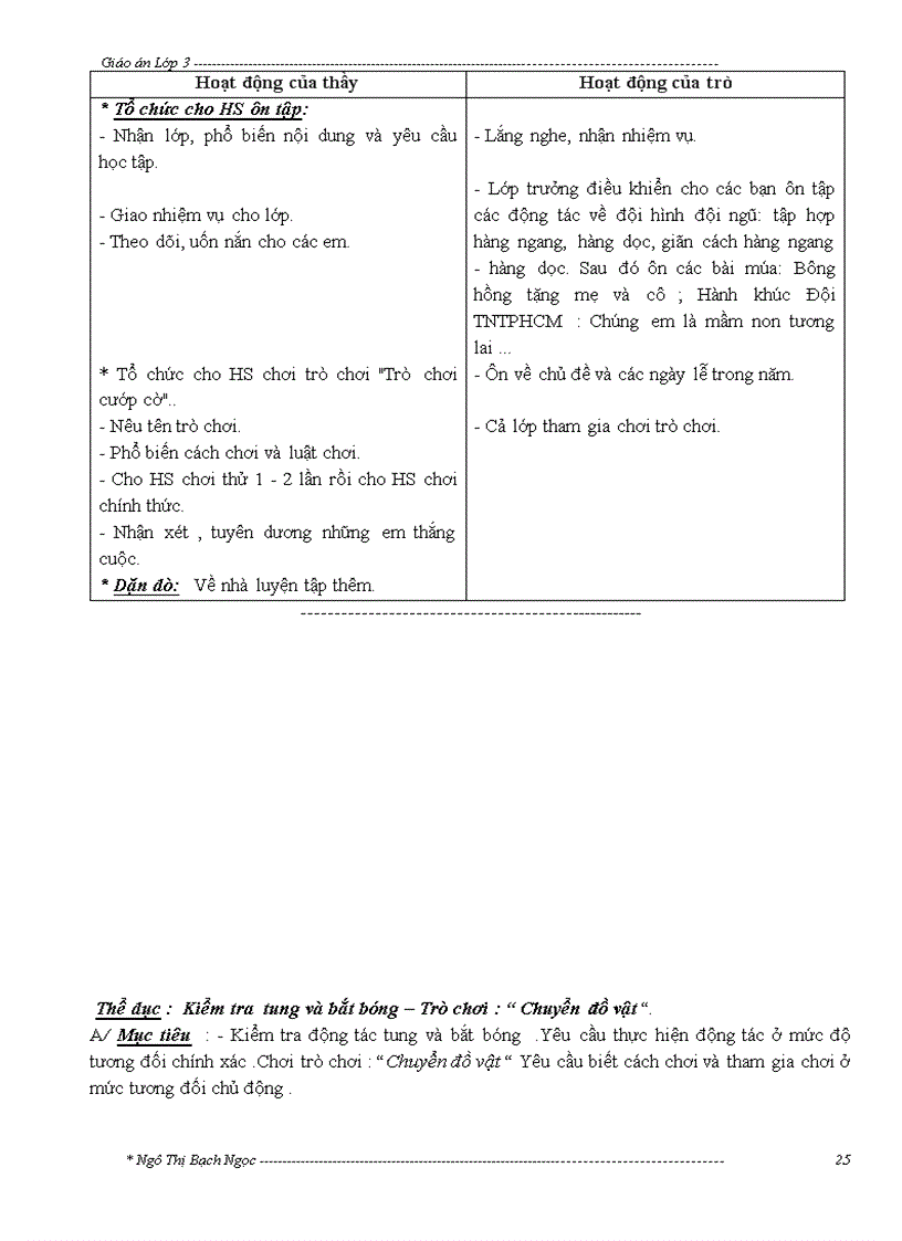 image for page Giáo án 3 Tuần 34