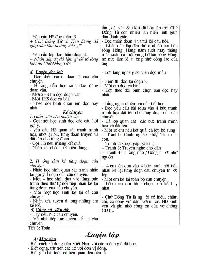 image for page Giao an 3B tuan 26