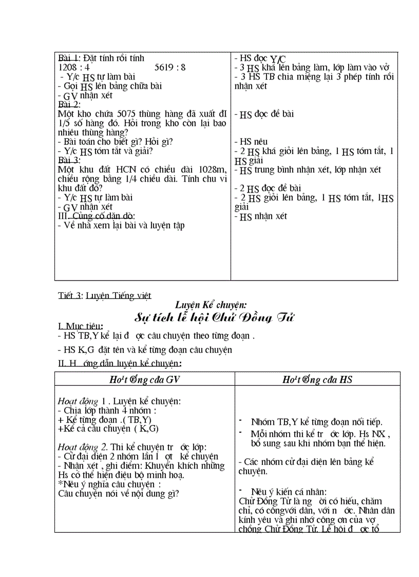 image for page Giao an 3B tuan 26