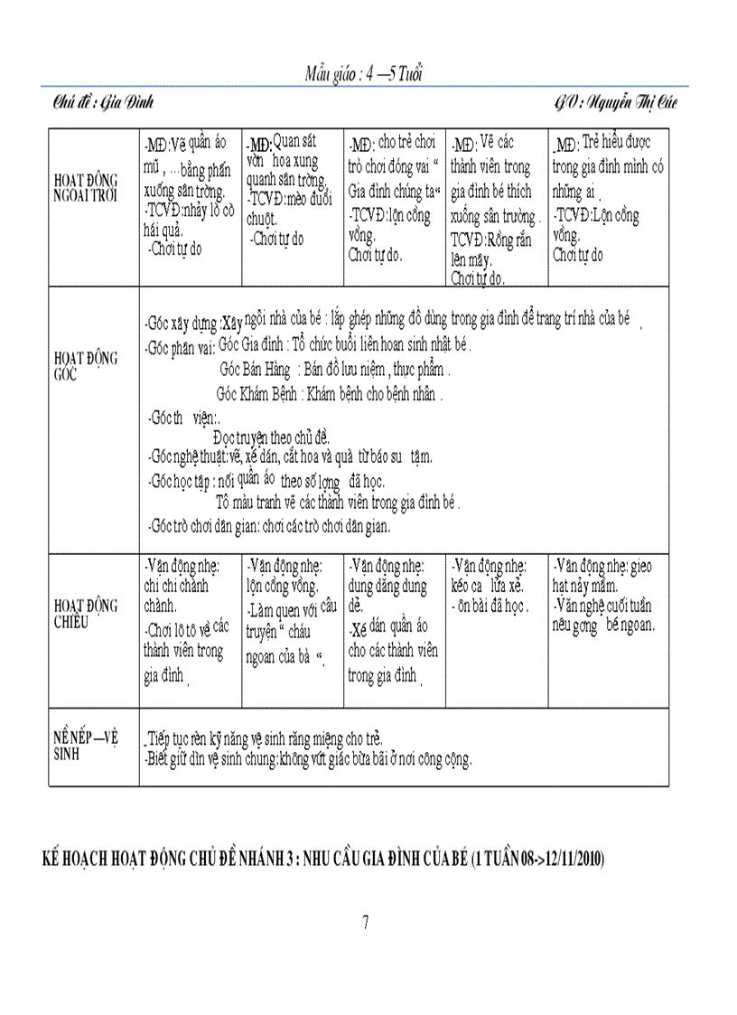 image for page Giáo án 4 5 tuổi