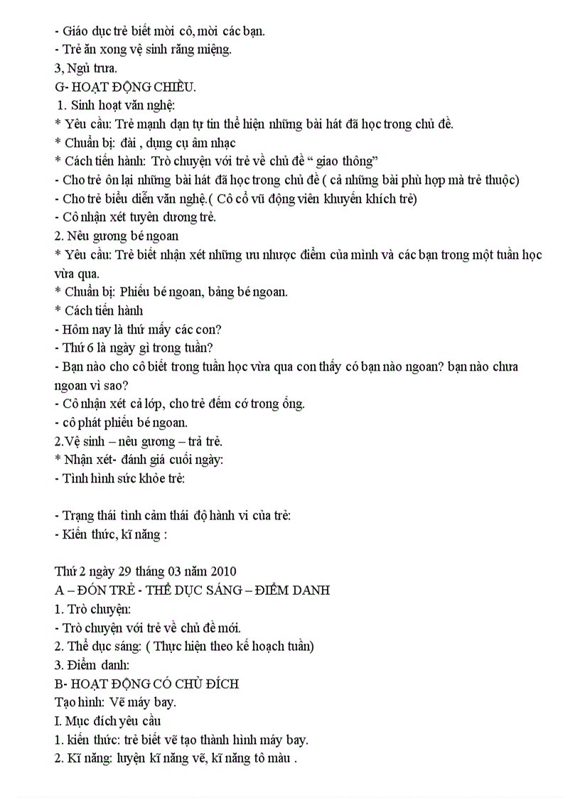 image for page Giao an 4 T Chủ đề Giao thông