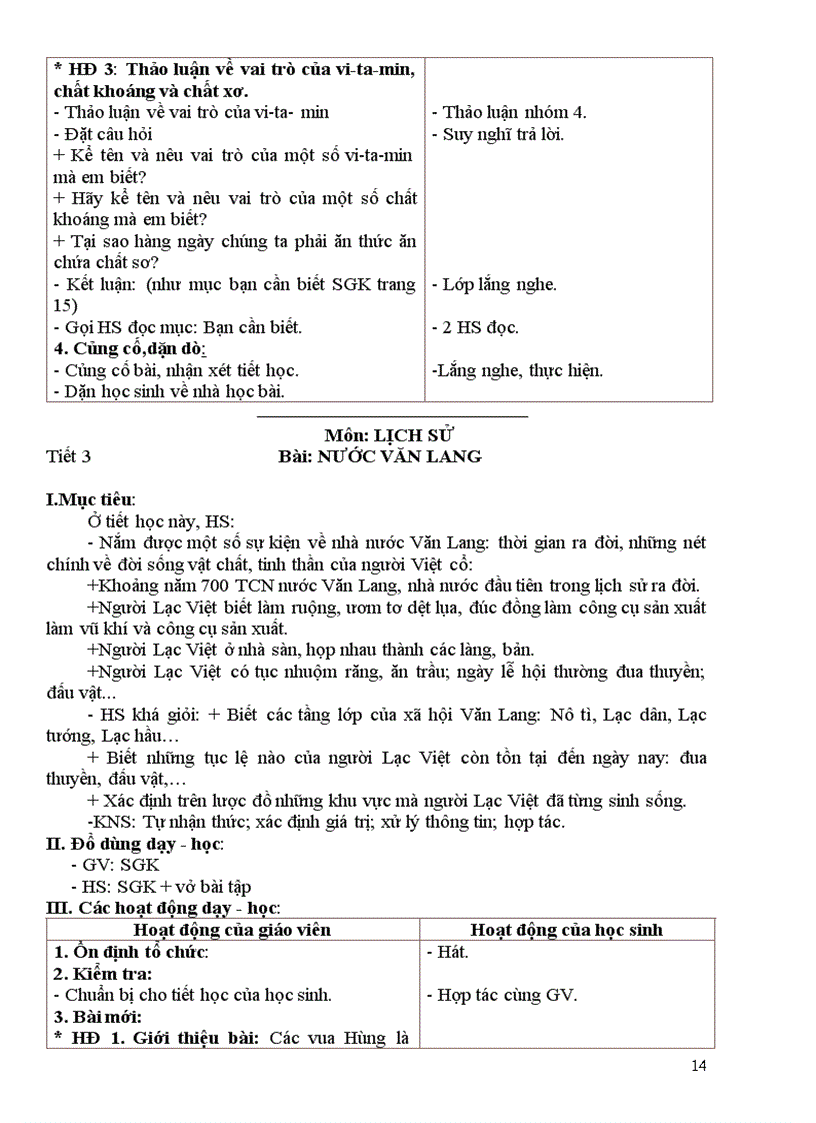 image for page Giao an 4 tuan 3 font moi kns