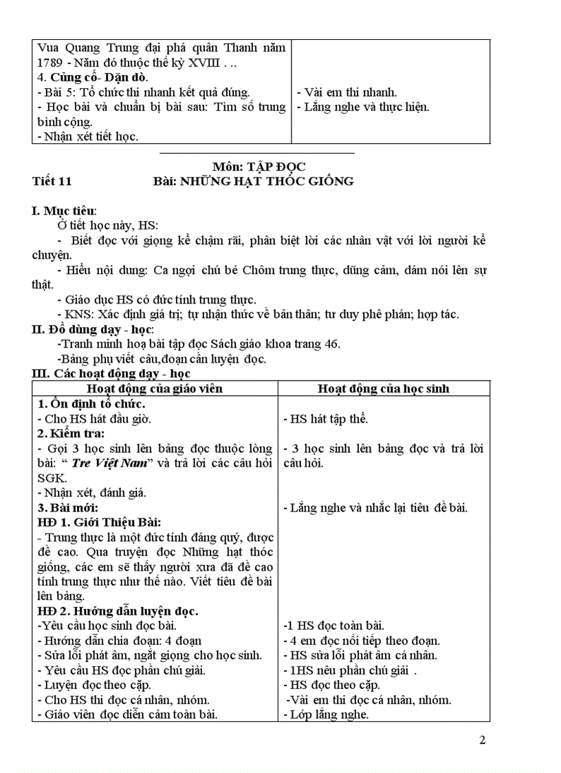 image for page Giao an 4 tuan 5 font moi kns