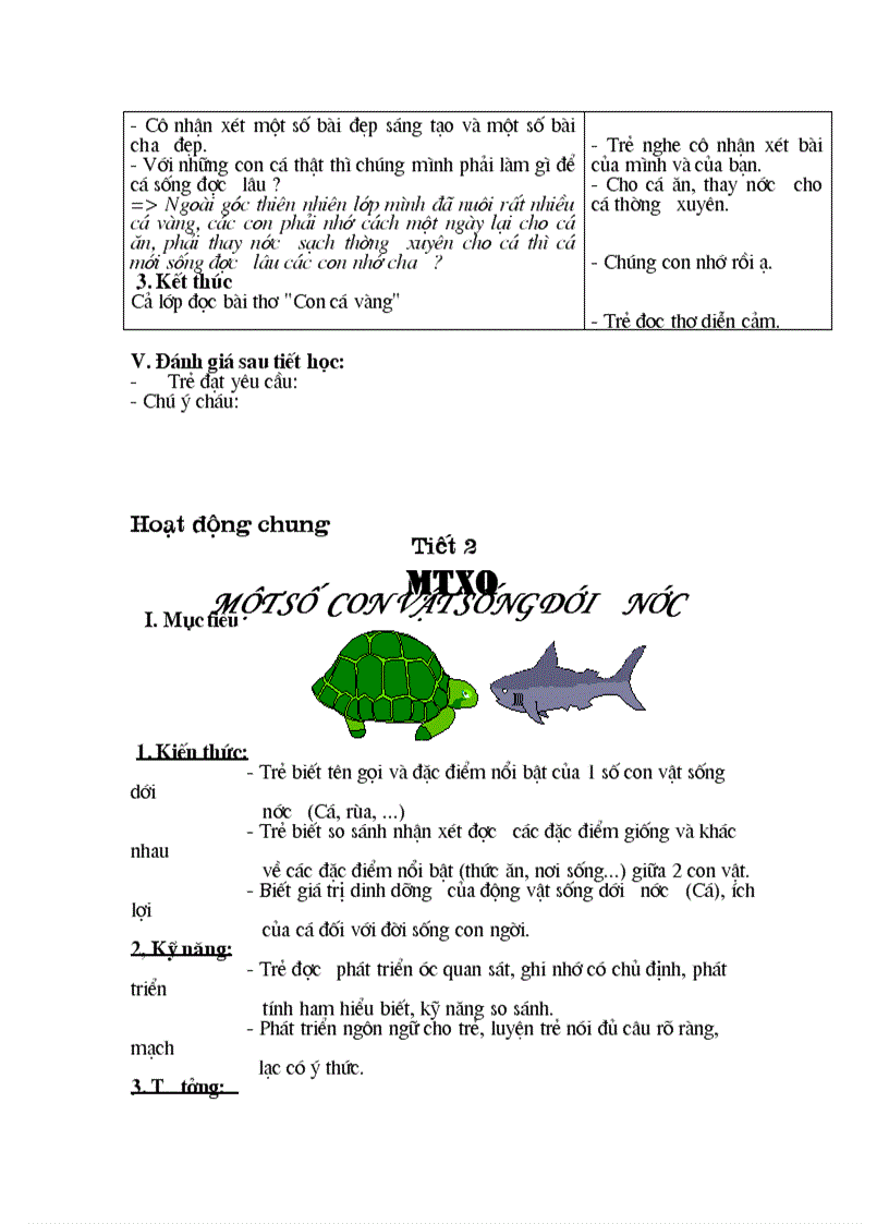 image for page Giao an 4 tuoi cd dong vat duoi nuoc