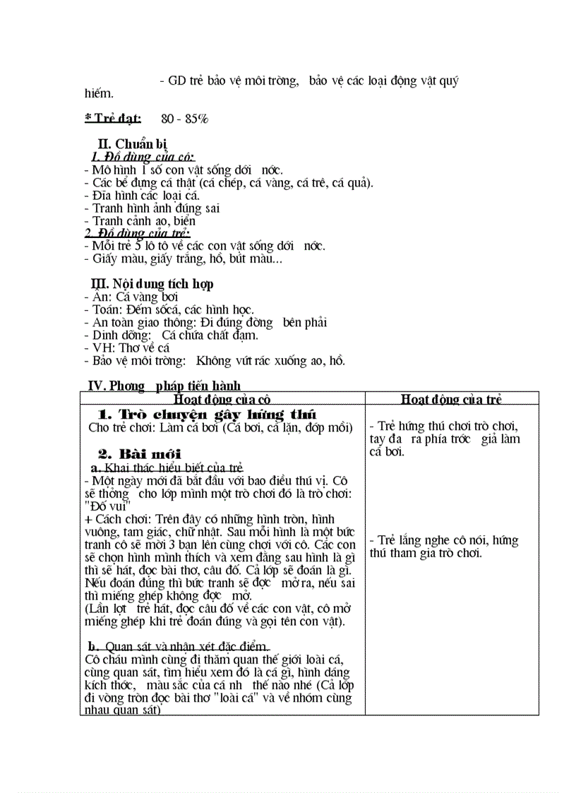 image for page Giao an 4 tuoi cd dong vat duoi nuoc