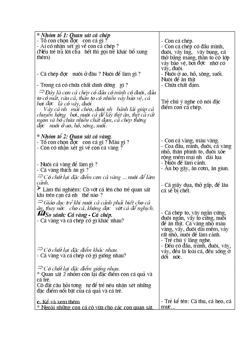 image for page Giao an 4 tuoi cd dong vat duoi nuoc