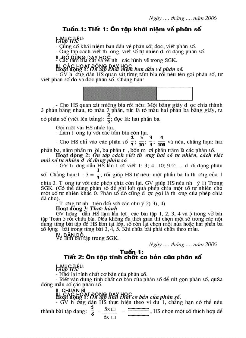 image for page Giáo án 5 phần II