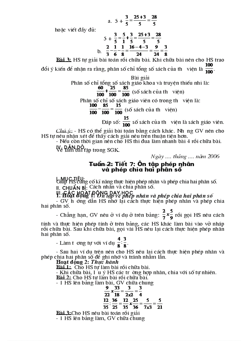 image for page Giáo án 5 phần II