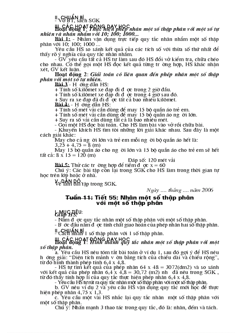 image for page Giáo án 5 phần II