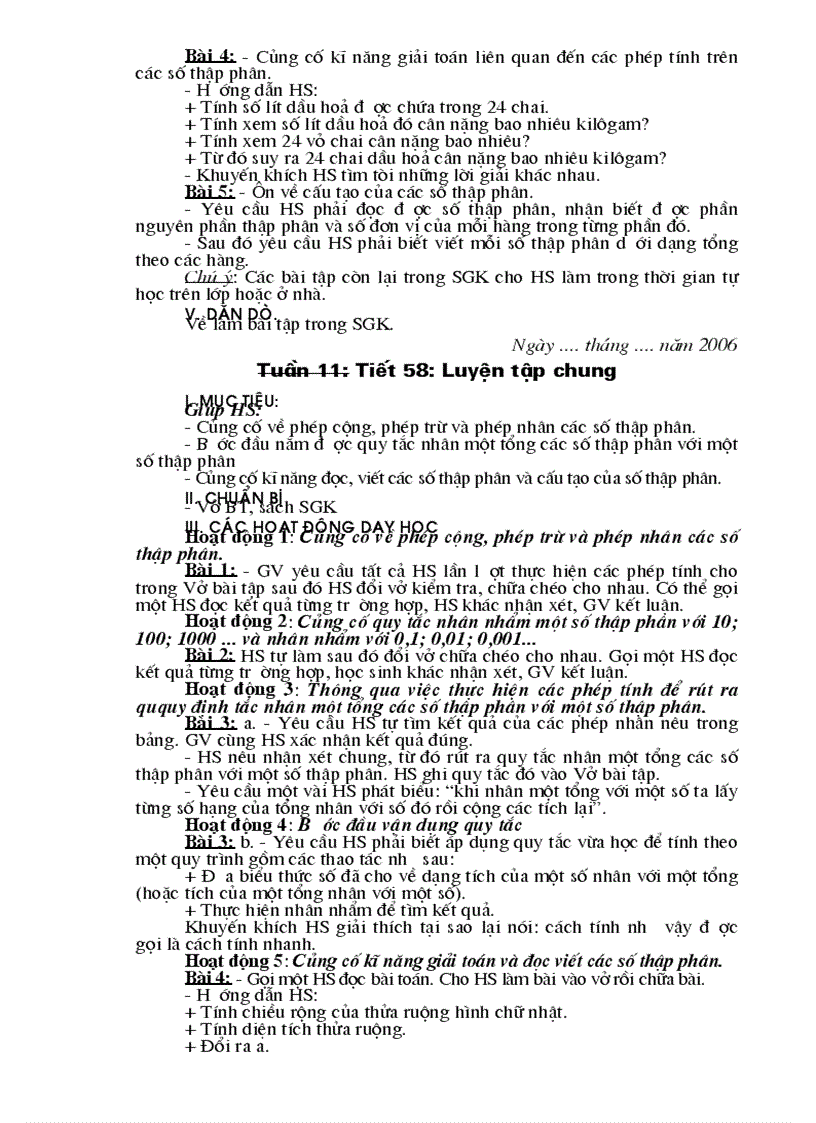 image for page Giáo án 5 phần II