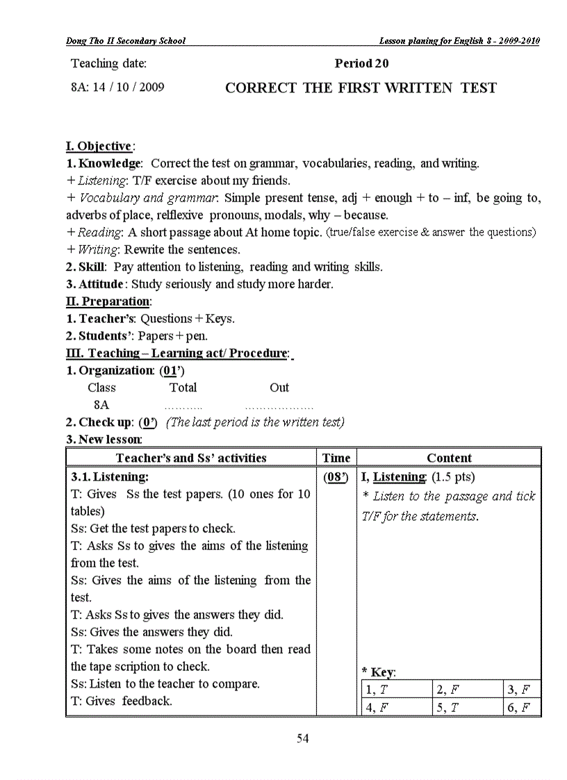 image for page Giao an 8 Ky I 09 10