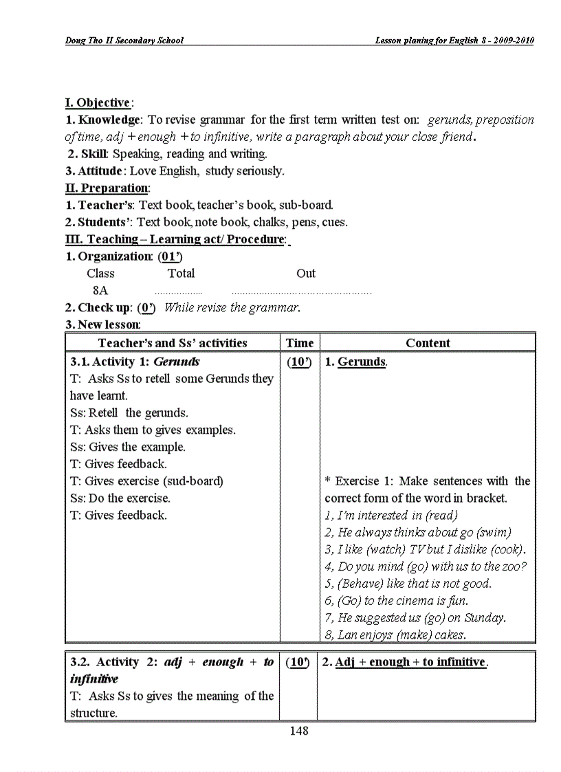 image for page Giao an 8 Ky I 09 10