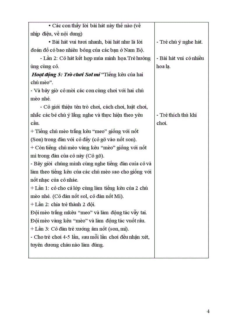 image for page Giáo án âm nhạc lớp 5 tuổi