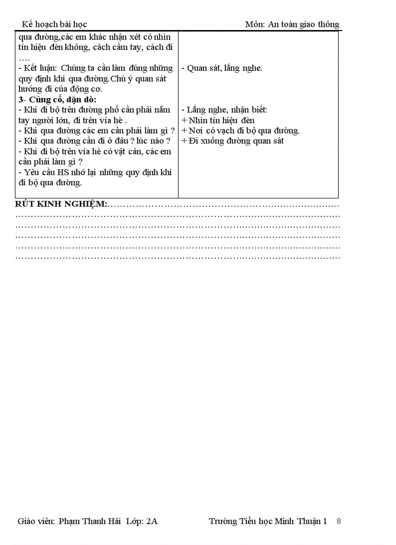 image for page Giao an An toan giao thong 2