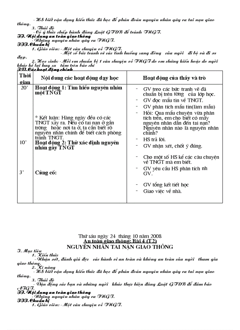 image for page Giáo án an toàn giao thông lớp 5 năm học 2010 2011