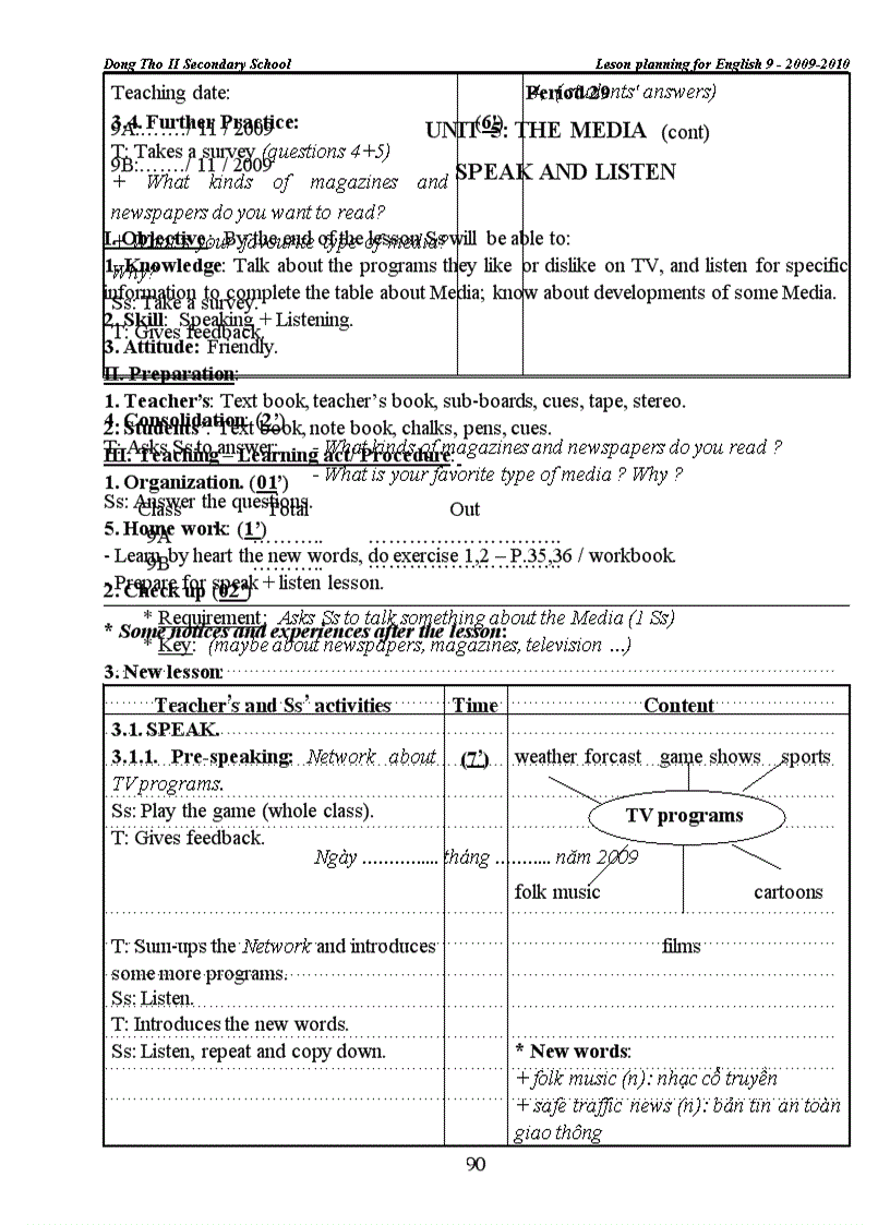 image for page Giao an Anh 9 09 10