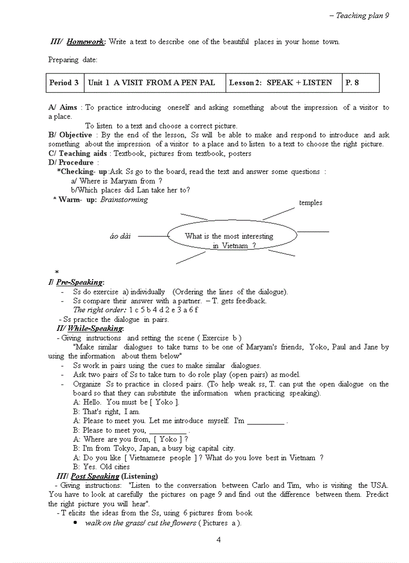 image for page Giao an Anh 9