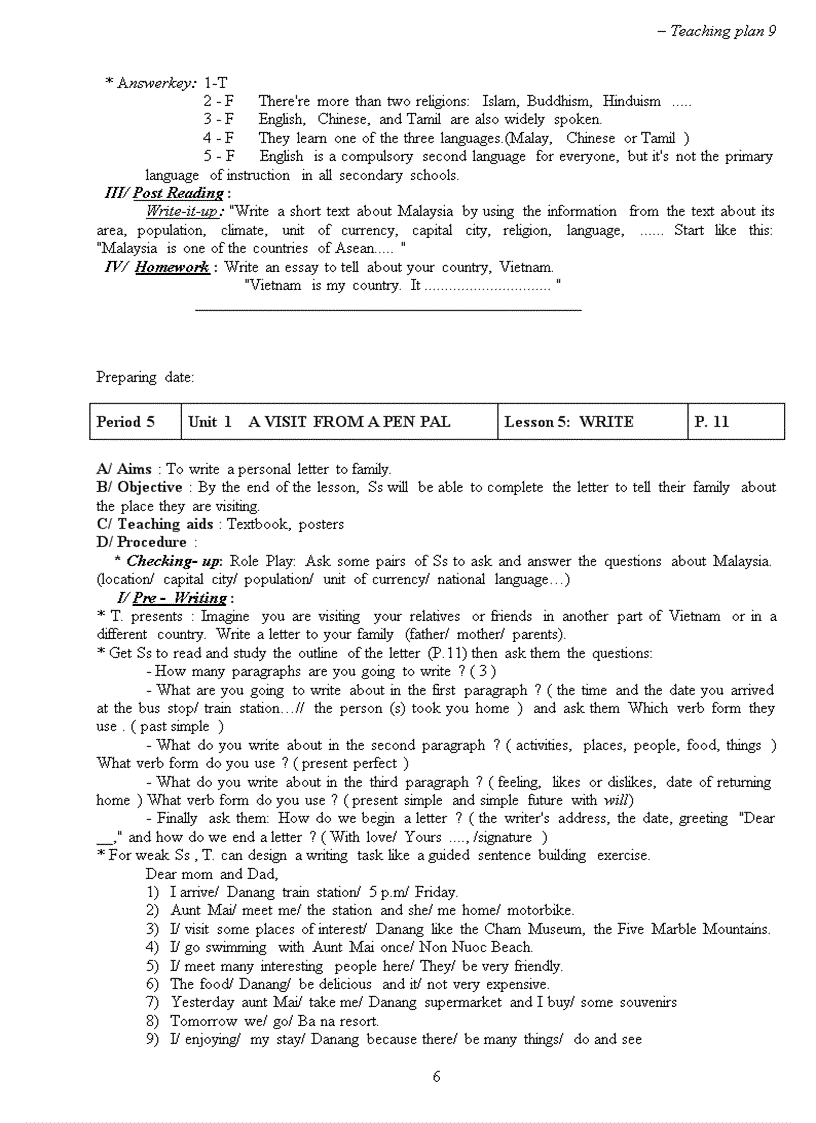 image for page Giao an Anh 9