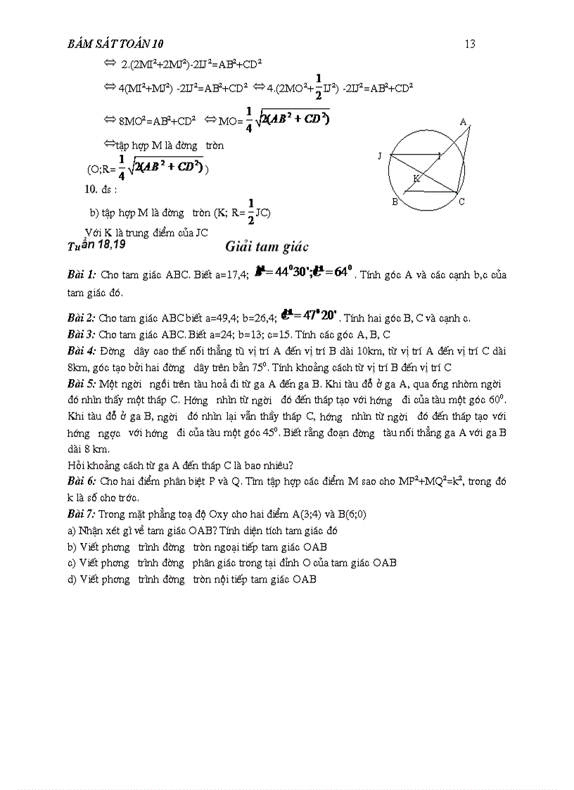 image for page Giáo án bám sát toán 10