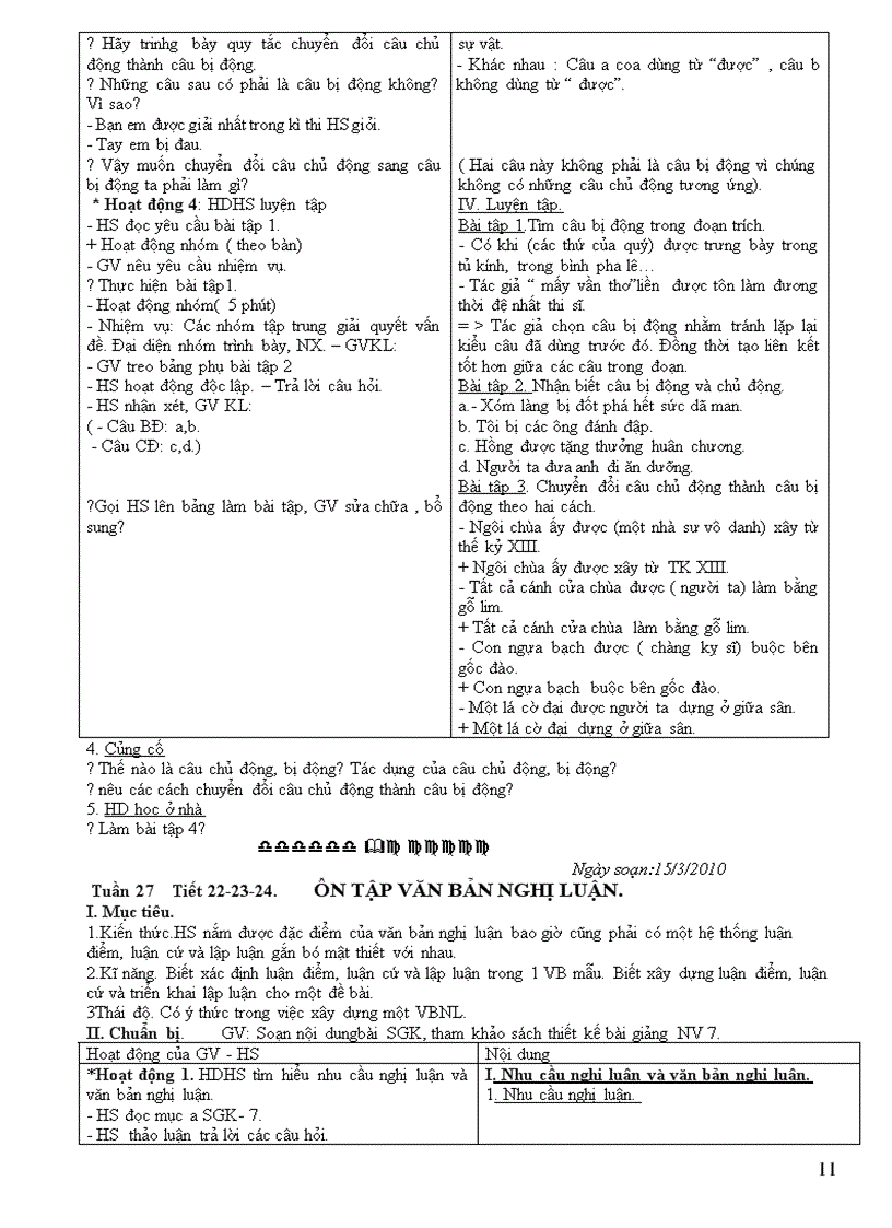 image for page Giáo án bồi dưỡng học sinh yếu 7