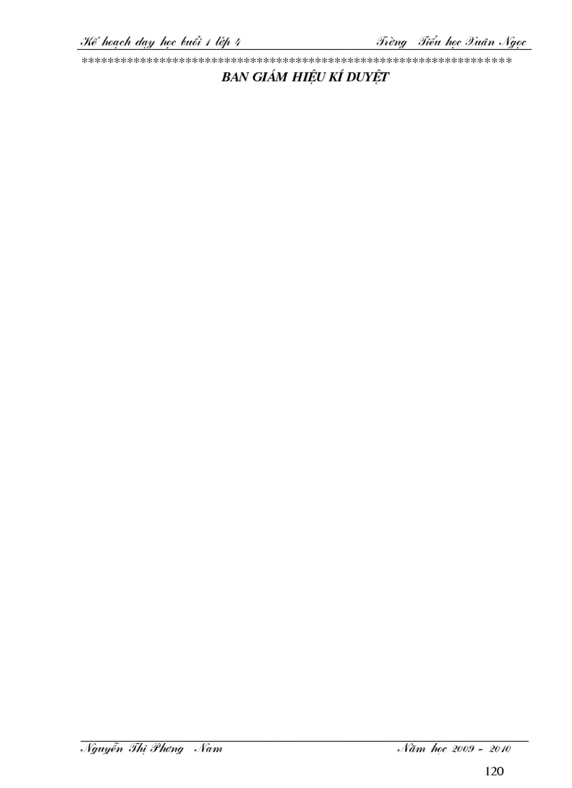 image for page Giáo án buổi 1 Lớp 4 Tuần 6 năm học 2009 2010