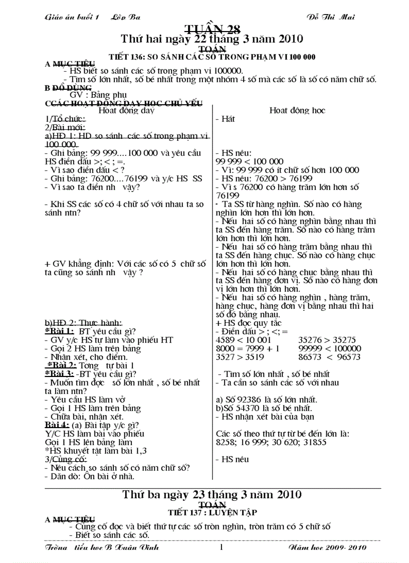 image for page Giao an buoi 1 tuan 28 lop 3