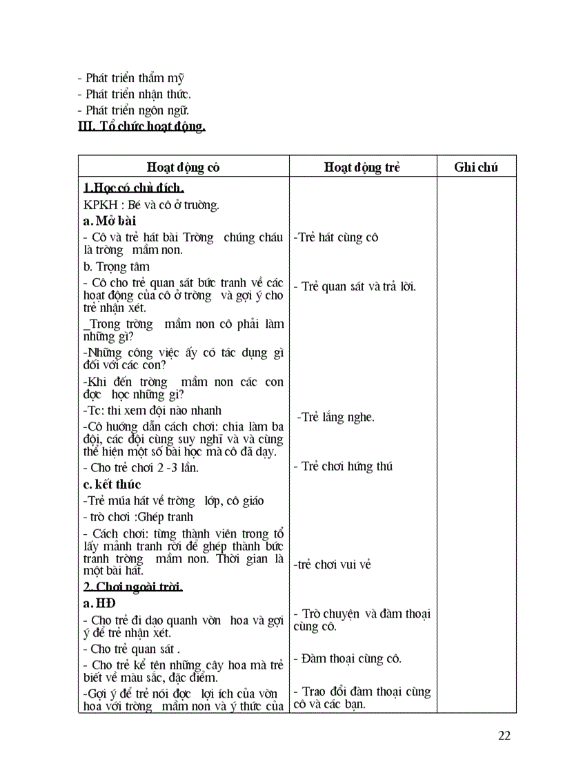 image for page Giao an chu de 1 truong mam non