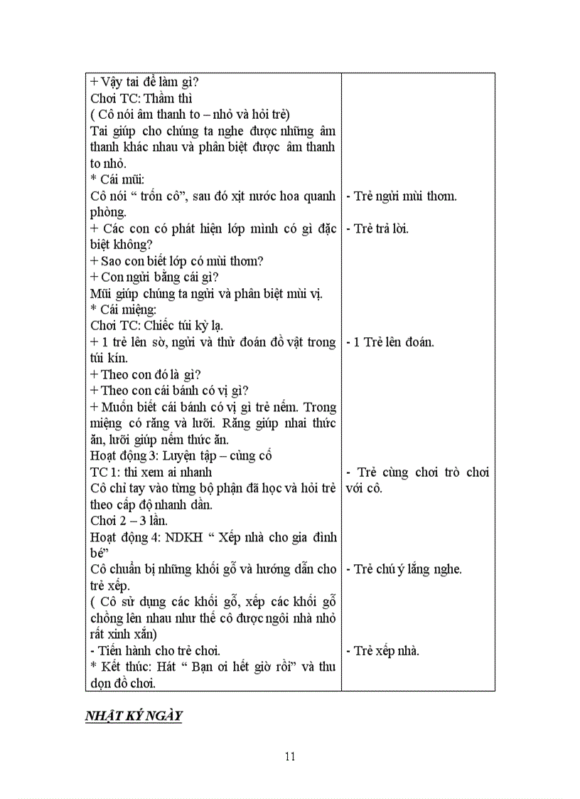 image for page Giáo án chủ đề bé và các bạn 24 36 tháng
