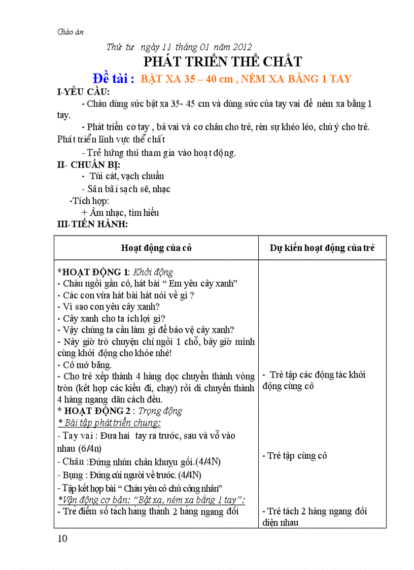 image for page Giao an chu de cay xanh