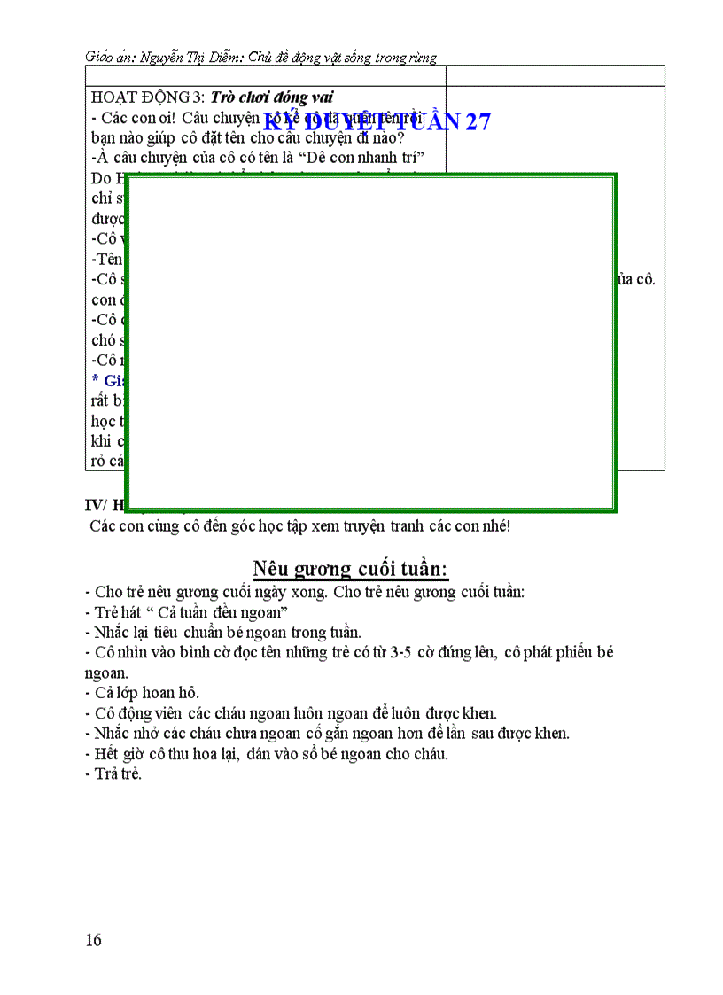 image for page Giao an chu de dong vat song trong rung