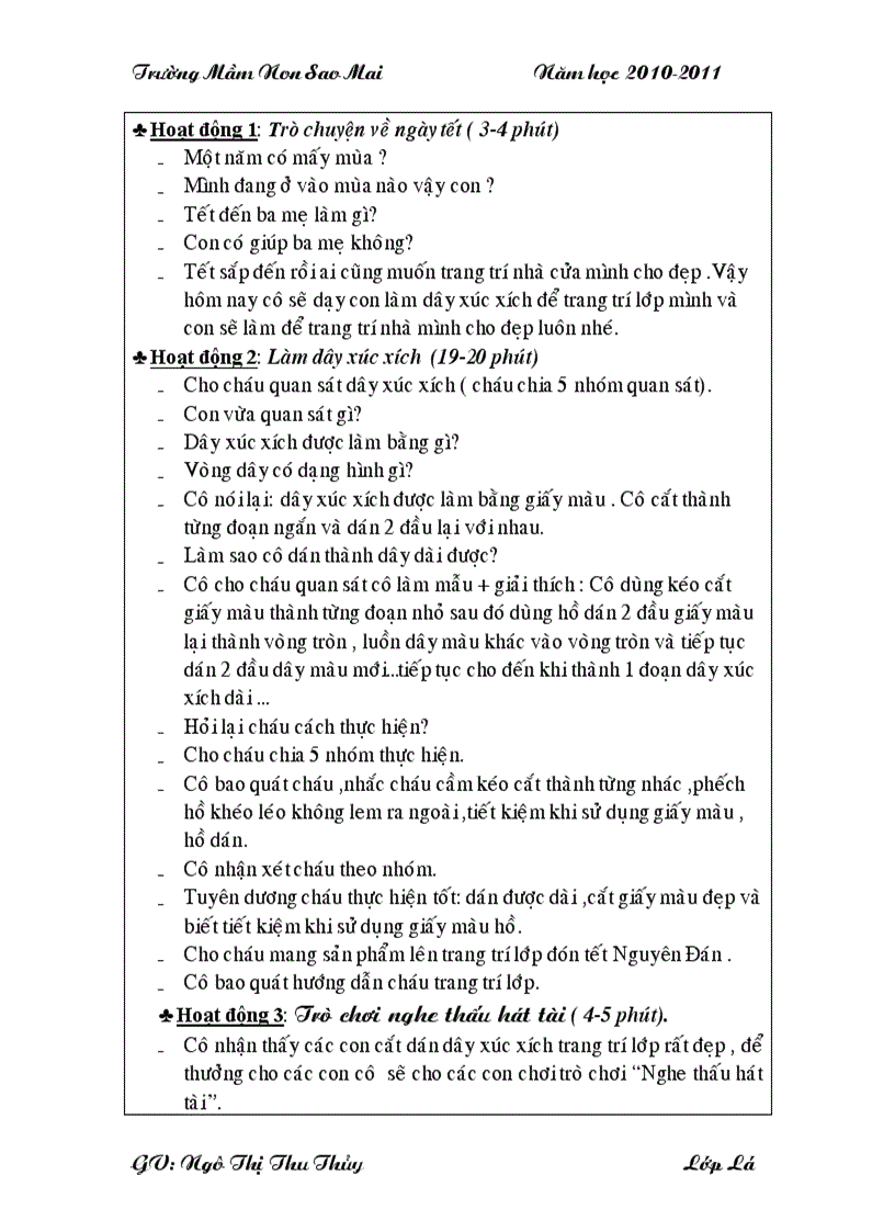 image for page Giao an chu de mua xuan