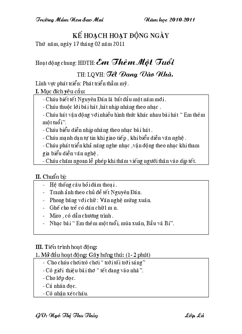 image for page Giao an chu de mua xuan