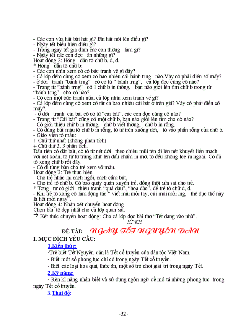 image for page Giao an chu de TET MUA XUAN