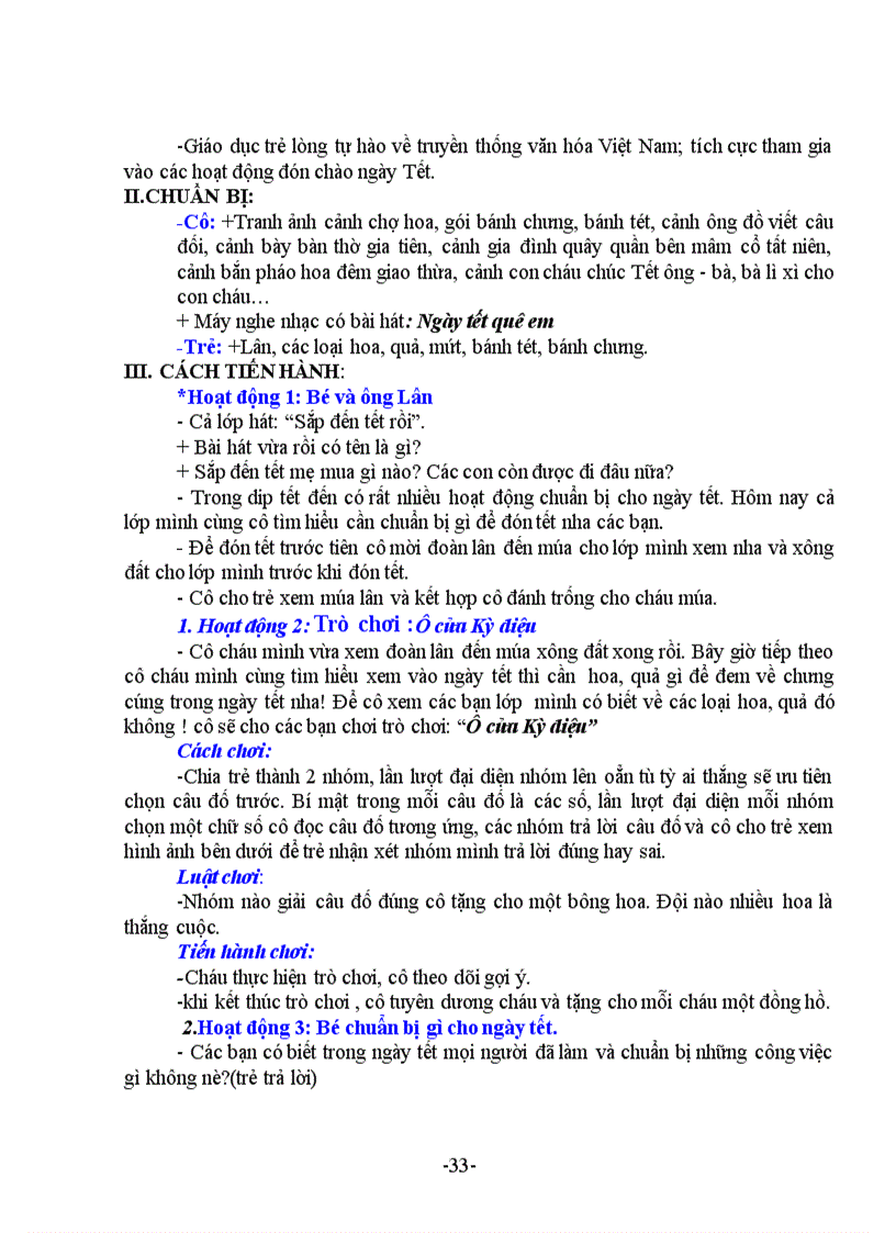 image for page Giao an chu de TET MUA XUAN